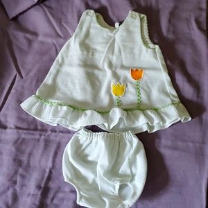 Vintage girls summer set,  Carters size 12 months